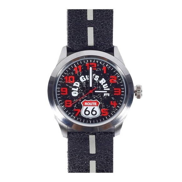 "Cruiser" Route 66 Old Guys Rule Limited Edition Watch - Picture 1 of 2